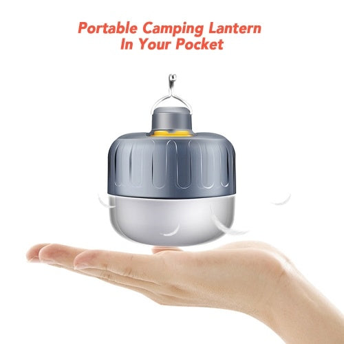 Portable Camping Lantern IPX6 Waterproof Rechargeable Tent Lantern