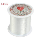 Transparent fishing line nylon hand-woven crystal beaded