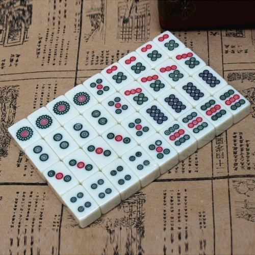 Chinese Numbered Mahjong Set