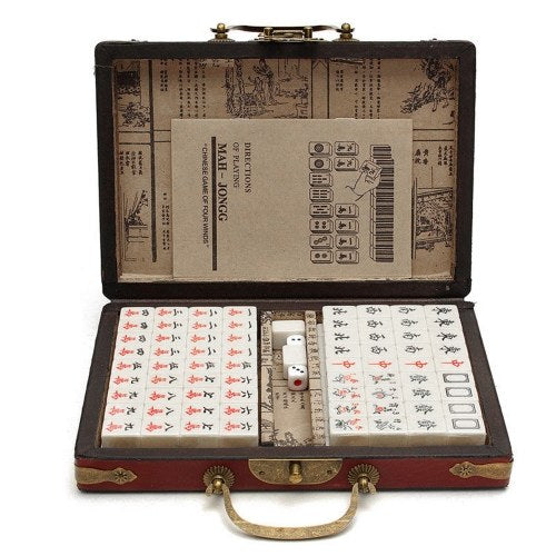 Chinese Numbered Mahjong Set