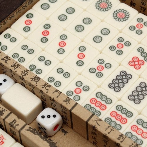 Chinese Numbered Mahjong Set