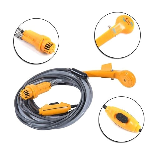 Camping Shower 12V Electric Outdoor Shower Kit