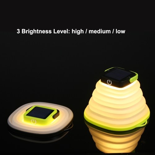 Solar Folding Light Outdoor Adventure Lighting Camping Portable Light