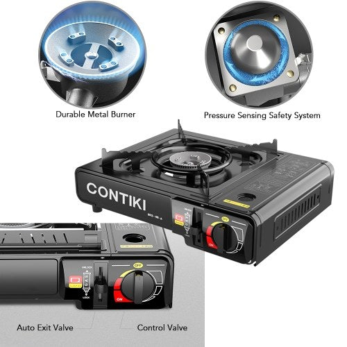 Portable Gas Stove 2900W Cassette Grill