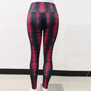 Running sports yoga pants Red