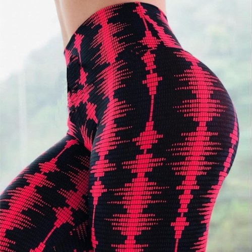 Running sports yoga pants Red