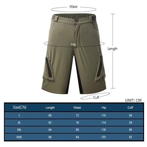 Men Quick Drying Summer Sports Baggy Shorts