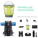 2-in-1 Eletric Lamp Waterproof Camping Lantern