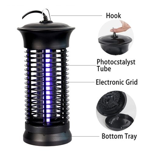 Bug Zapper Electric Fly Mosquito Killer Home Night Lamp