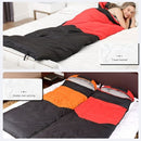 ultra  light warm duck down sleeping bag 1000g 1000g orange