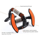 men and women exercise chest muscles abdominal muscles fitness equipment home push-ups