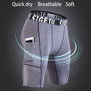 Men's Slim Sports Pants Yoga Shorts