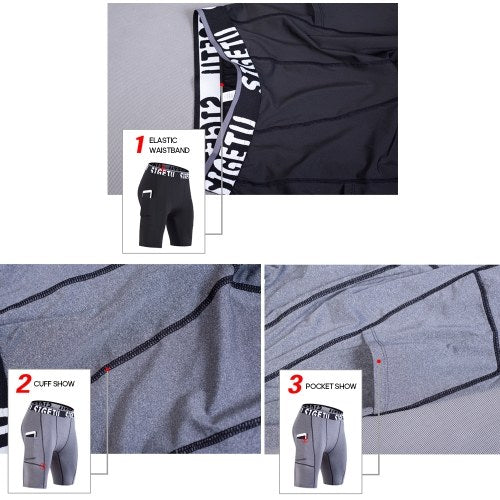 Men's Slim Sports Pants Yoga Shorts