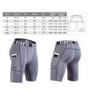 Men's Slim Sports Pants Yoga Shorts