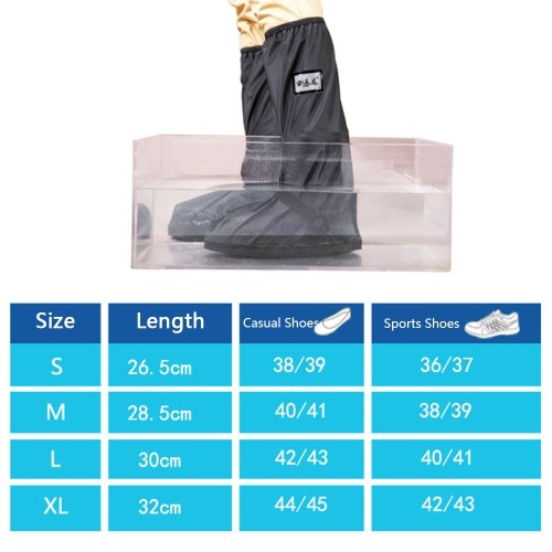 Waterproof Shoe Cover Durable Water-resistant Skidproof