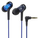 ATH-CKB50 Premium Audio Technica Headphones - Blue