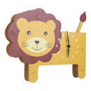 Tooarts Cartoon Animal Clock, Swinging Lion Clock, MDF Wooden Clock, Wall Clock for Kids Room Living Room, Home Decor, No Assembly Required, One AA Battery Operated(not included)