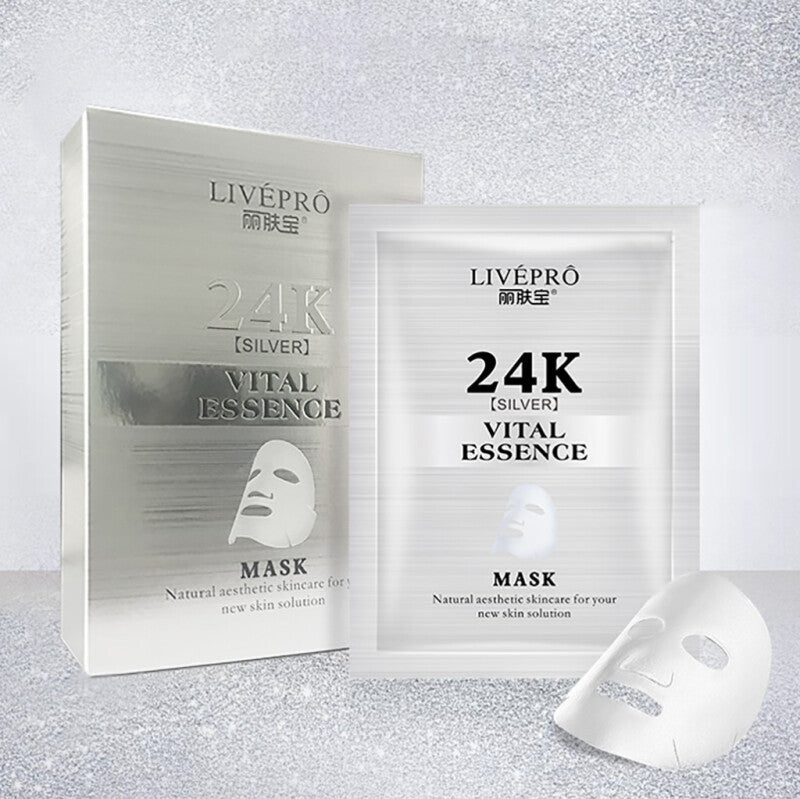 Active Face Mask Anti-Aging Treatment - Silver