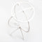 Adjustable Plastic Wig Stand - White