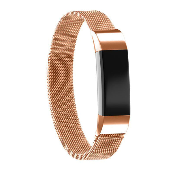 Adjustable Premium Stainless Wristband Strap - Orange