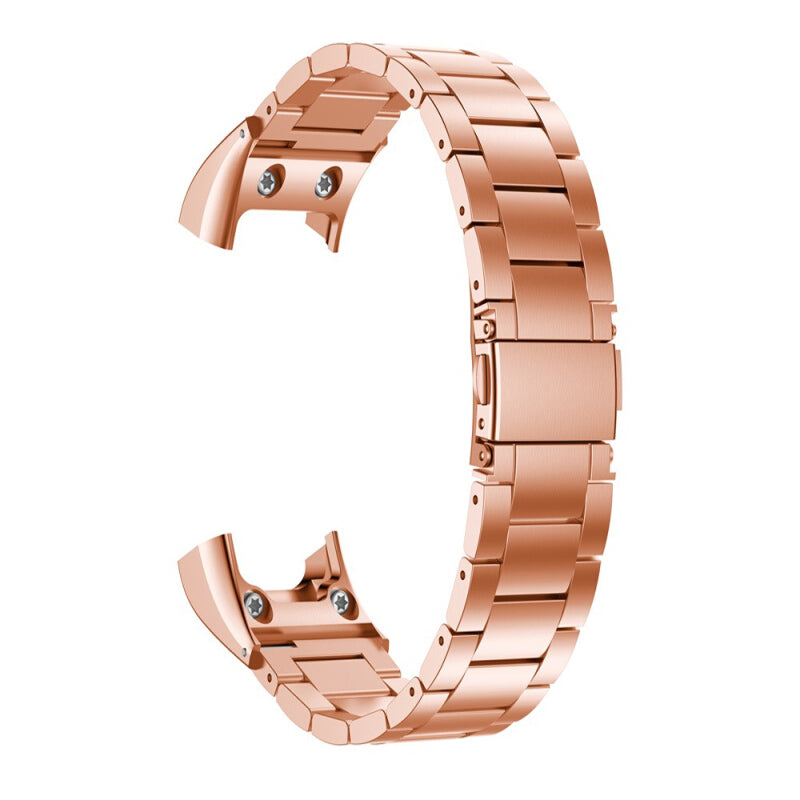 Adjustable Premium Stainless Wristband Strap - Rose Gold