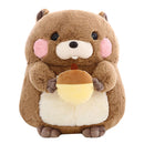 Adorable Kawaii Stuffed Toy - Brown