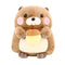 Adorable Kawaii Stuffed Toy - Brown