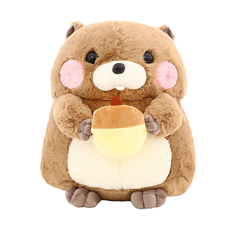 Adorable Kawaii Stuffed Toy - Brown