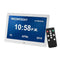 UK Plug Andoer 10 Inch Digital Frame Clock Alarm - White