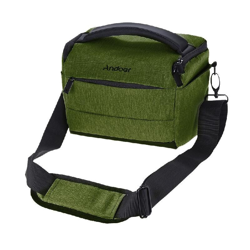 Andoer High Quality DSLR Camera Shoulder Bag - Green