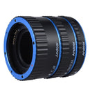 Andoer Ttl High Quality Extension Tube Ring - Blue