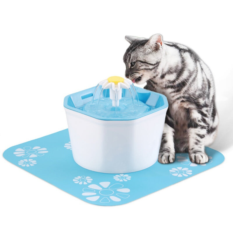 Automatic Pet Drinking Fountain - White