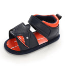 Baby Boys Leather Sandals - Black