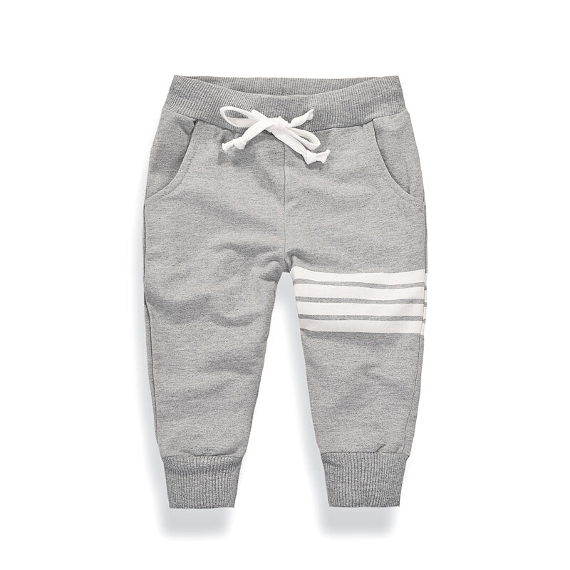 Baby Boys Long Trouser Pants - Gray