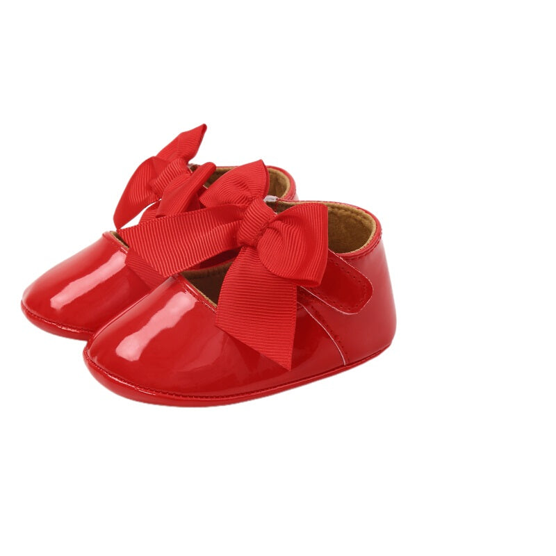 Baby Soft Sole Shoes - Red