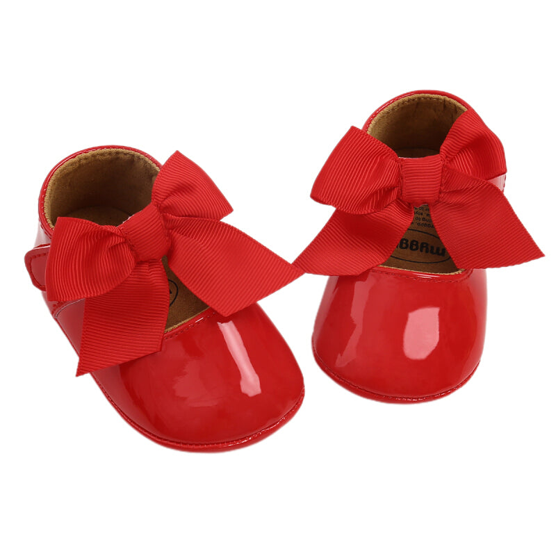 Baby Soft Sole Shoes - Red