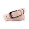 Badinka Skinny Waist Vintage Buckle Belt - Pink