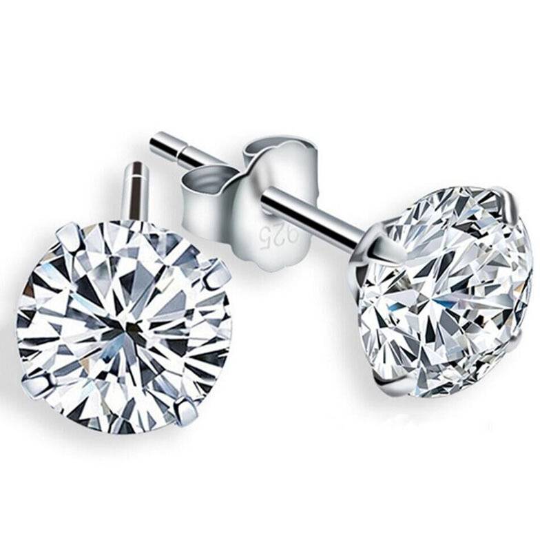 Baffin Premium Silver Stud Earrings - Silver