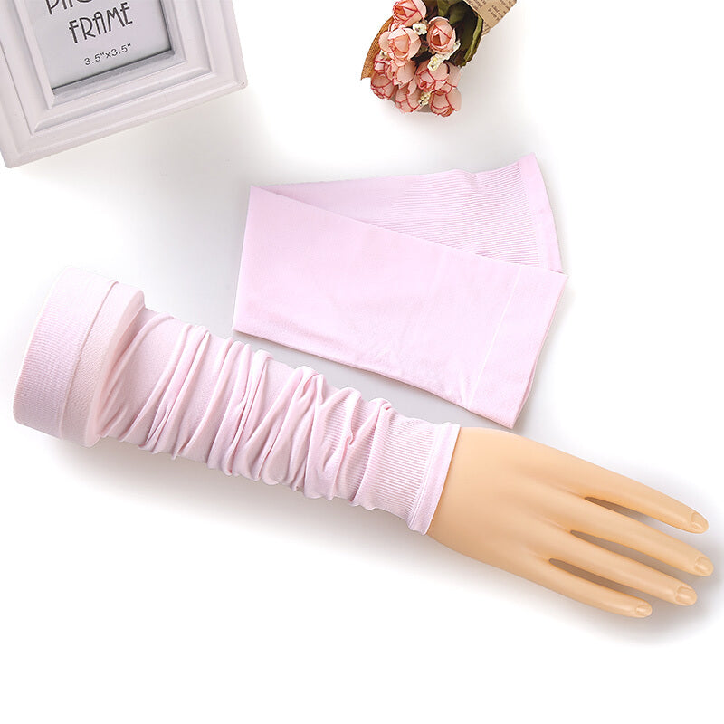 Baishangyite UV Sun Protective Sleeves - Pink