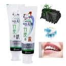 Bamboo Charcoal Toothpaste Teeth Whitening - Black