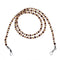 Beaded Eyeglasses Chain Holder - Brown