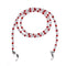 Beaded Eyeglasses Chain Holder - Red