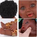 Black African American Doll - Green