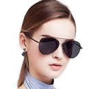 Bluekiki Fashion Aviator Polarized Sunglasses - Black