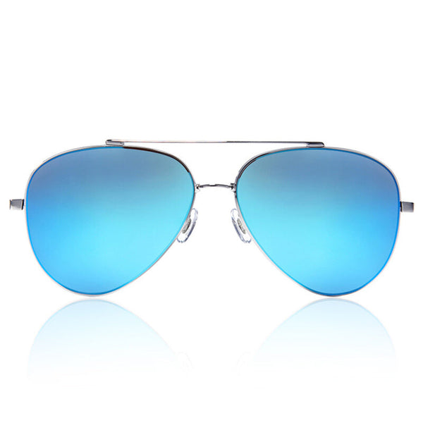 نظارات شمسية مستقطبة من Bluekiki Fashion Aviator - أزرق