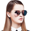 Bluekiki Fashion Aviator Polarized Sunglasses - Golden