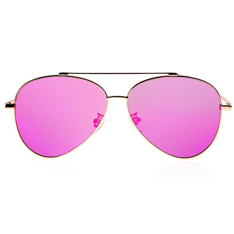 Bluekiki Fashion Aviator Polarized Sunglasses - Pink