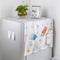 Bluelans Dust Proof Refrigerator Cover - White