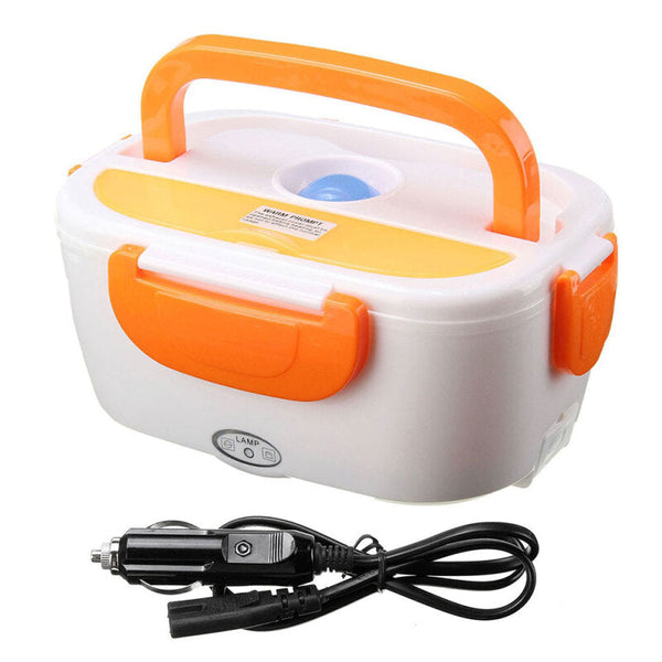 Bluelans Portable Food Warmer Container - Orange