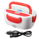 Bluelans Portable Food Warmer Container - Red